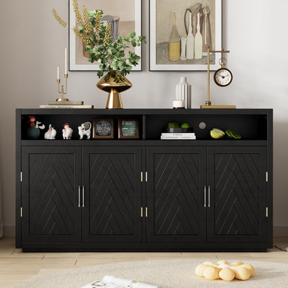 Bai Sideboard Buffet - Black