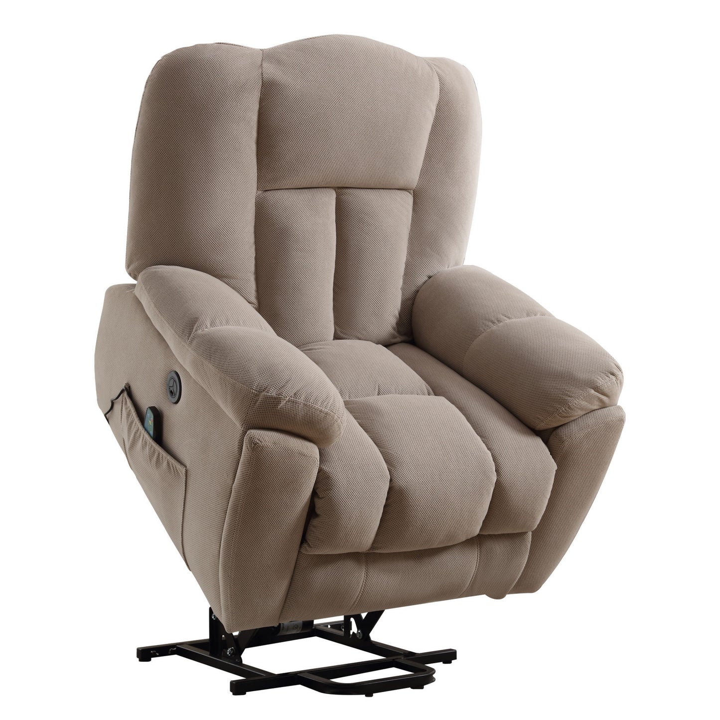 Minder Power Lift Recliner Chair Recliners - Beige