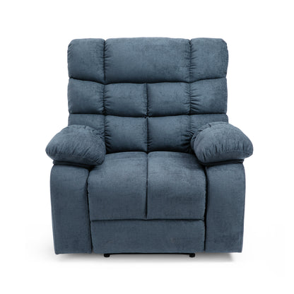 Jovan Power Recliner with Massage - Charcoal