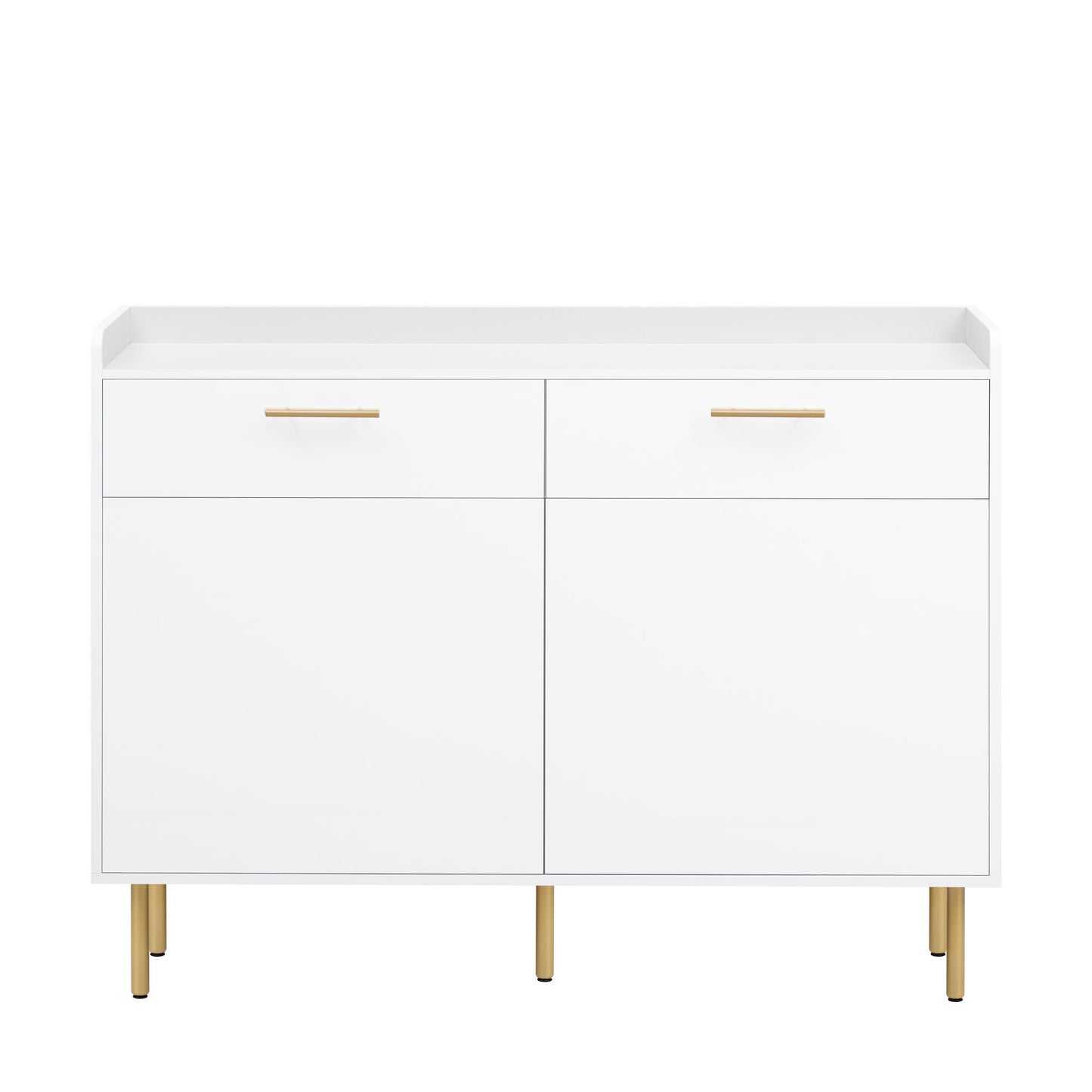 Melo Wooden Storage Cabinet - White