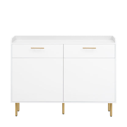 Melo Wooden Storage Cabinet - White