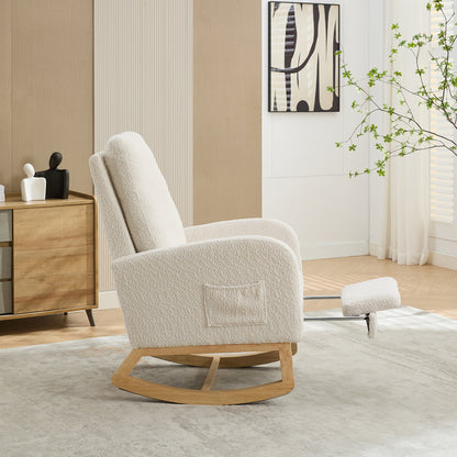 Lester One Rocking Chair - Ivory