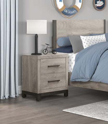 Dojo Nightstand - Light Gray