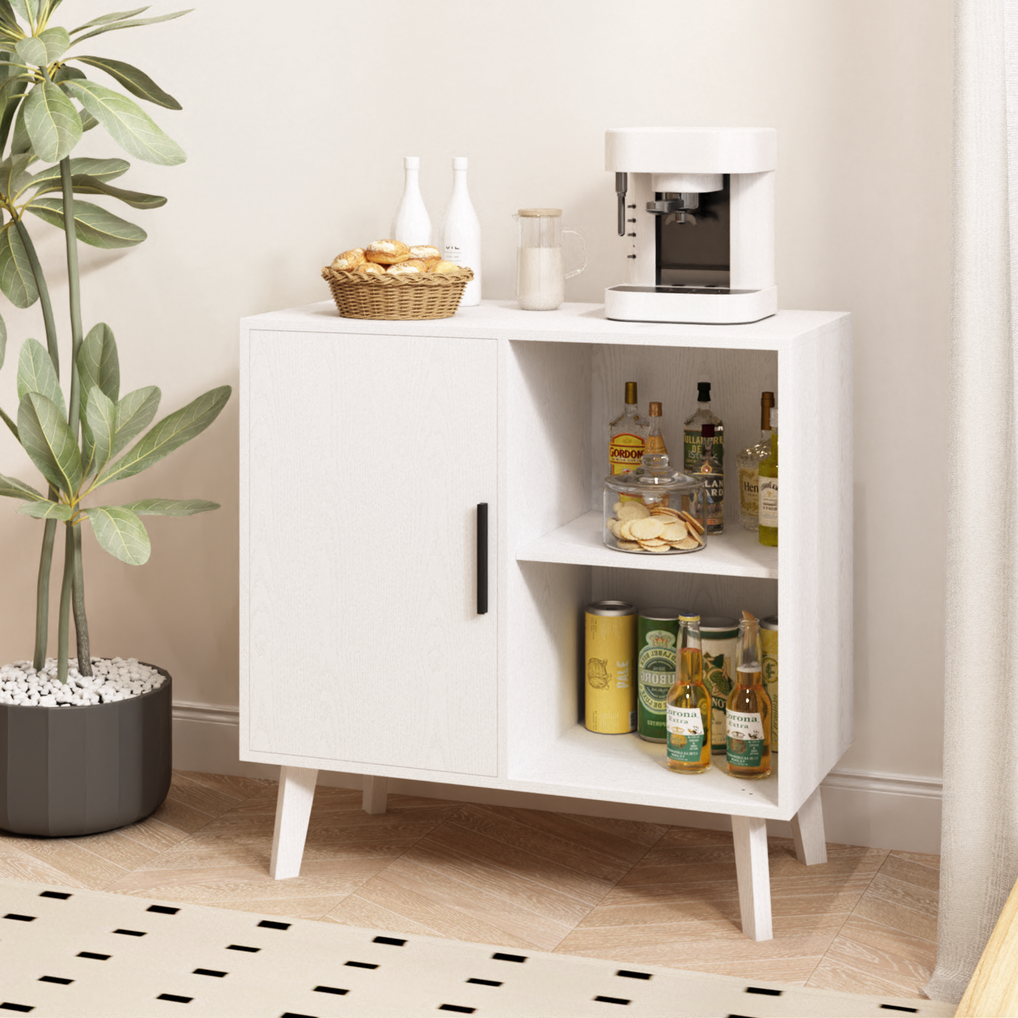 Chan Storage Cabine - White