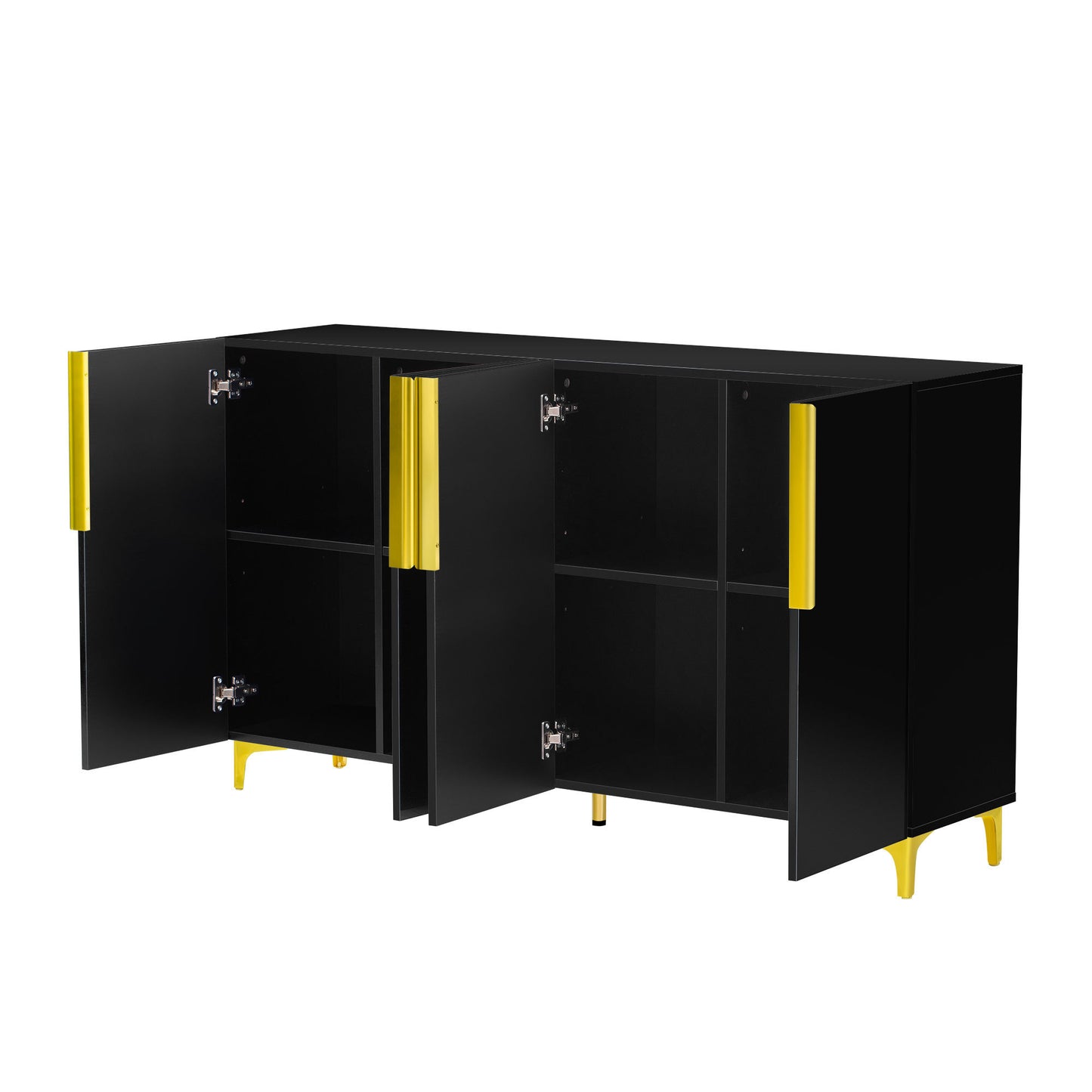 Jin Luxury Storage Cabinet - Black