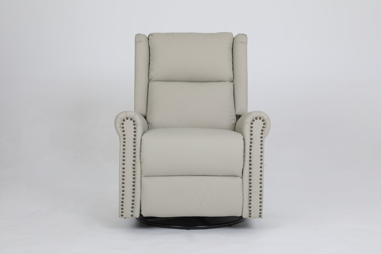 Daniela 360 Swivel Manual Recliner - Beige