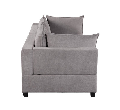 Madison Fabric Loveseat - Light Gray