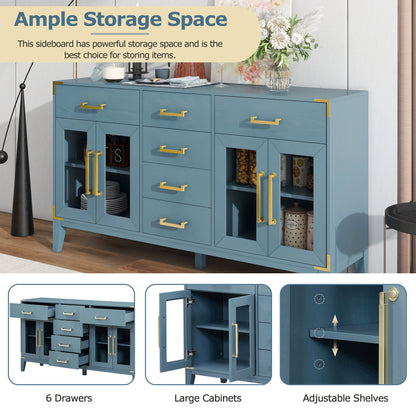 Koch Sideboard Buffet - Blue