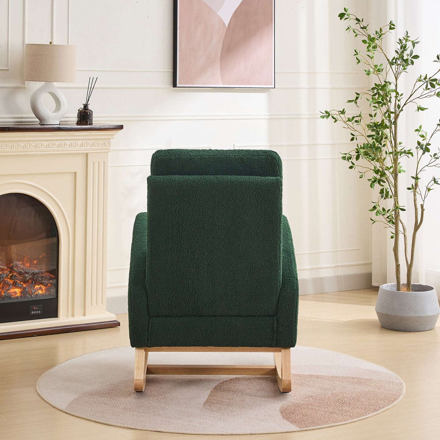 Lester Rocking Chair - Green