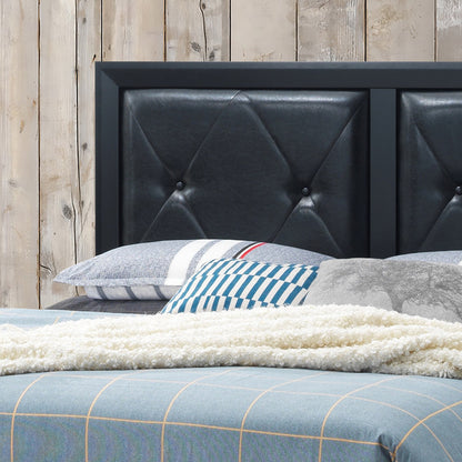 Primo Suffolk Queen Size Bed - Black