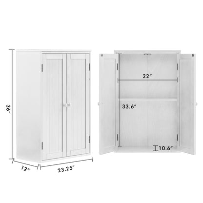 Leona Storage Cabine - White