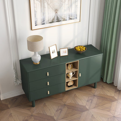 Haru Storage Wooden Cabinet - Green