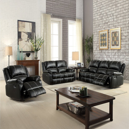 Zuriel Motion Rocker Recliner - Black