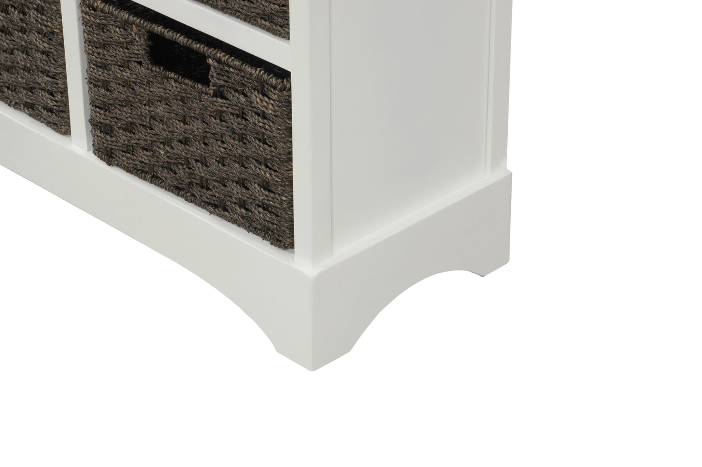 Trex Rustic Storage Cabinet - White