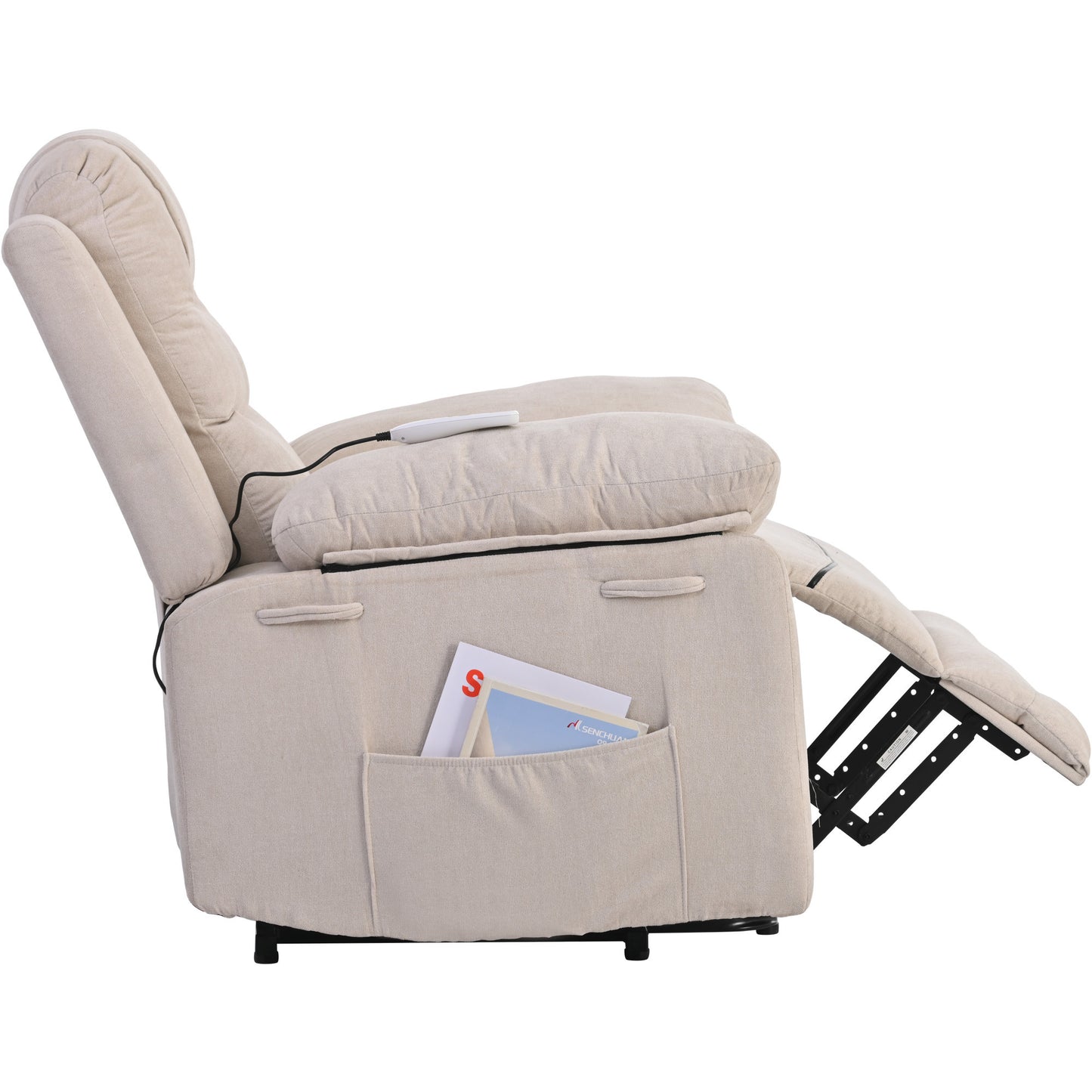 Celestial Power Lift Massage Recline Chair - Beige