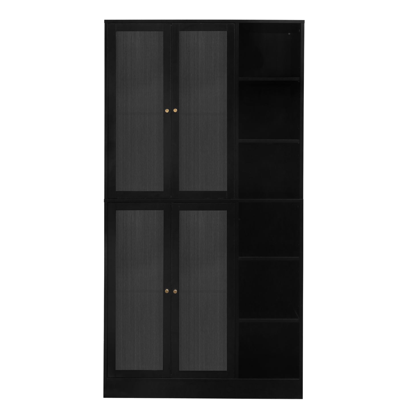 Monson Utility Storage Cabinet - Black