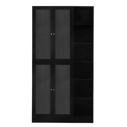 Monson Utility Storage Cabinet - Black