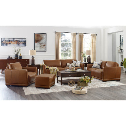 Mary Leather Loveseat