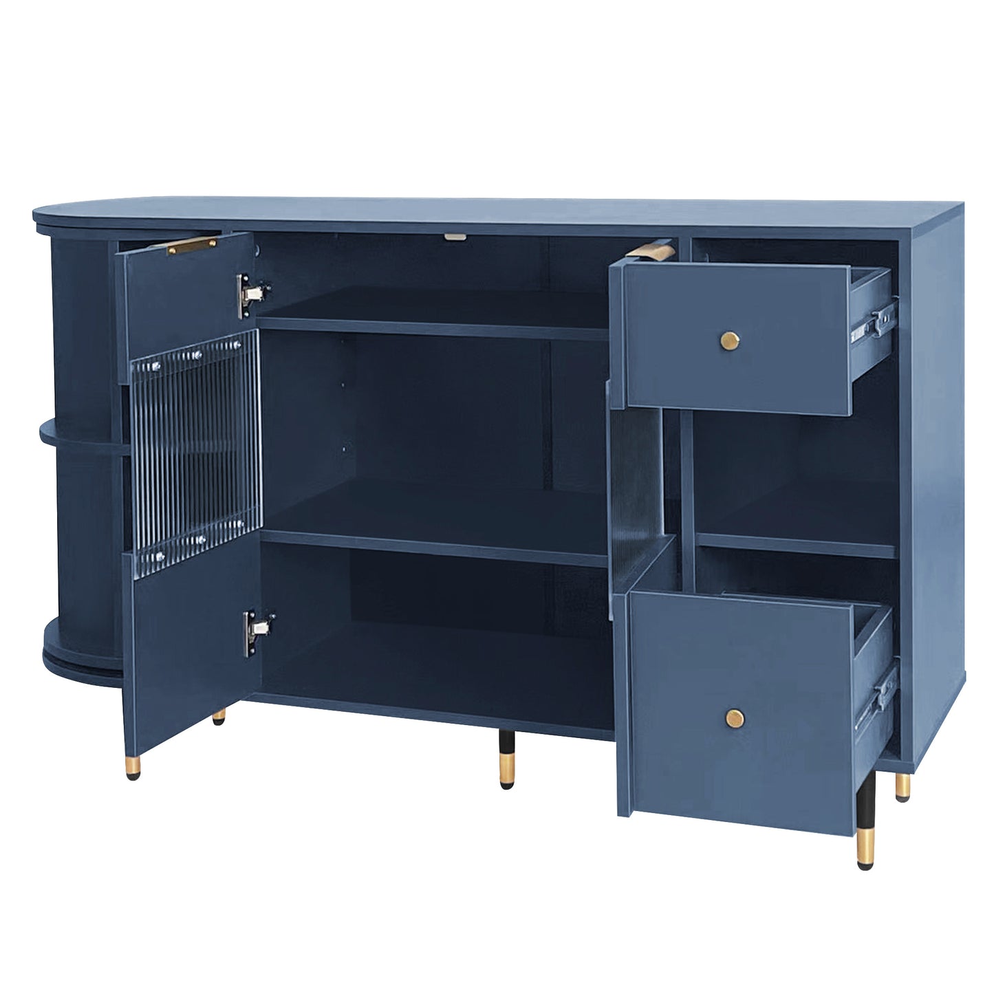 Greta Sideboard Buffet Cabinet - Blue