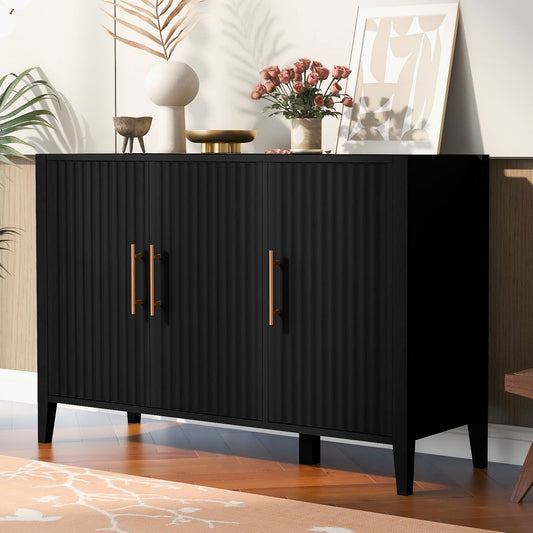 Kito II Sideboard Accent Cabinet - Black