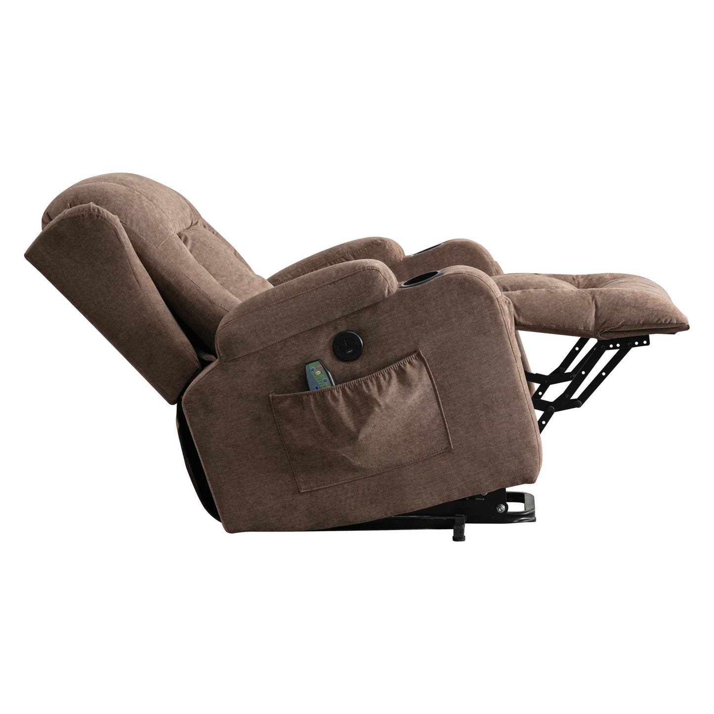 Bonilla Power Lift Recliner Chair - Brown