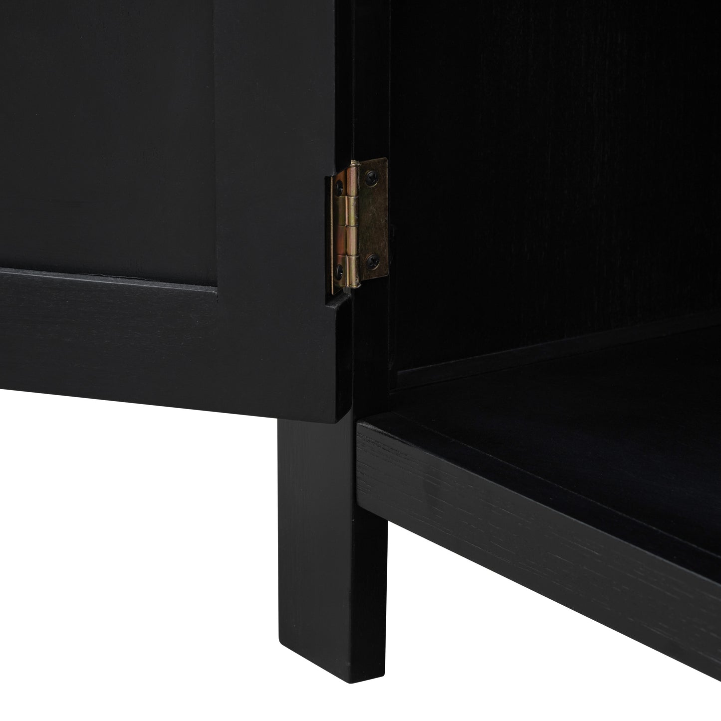 Acacia Venner Storage Cabinet - Black