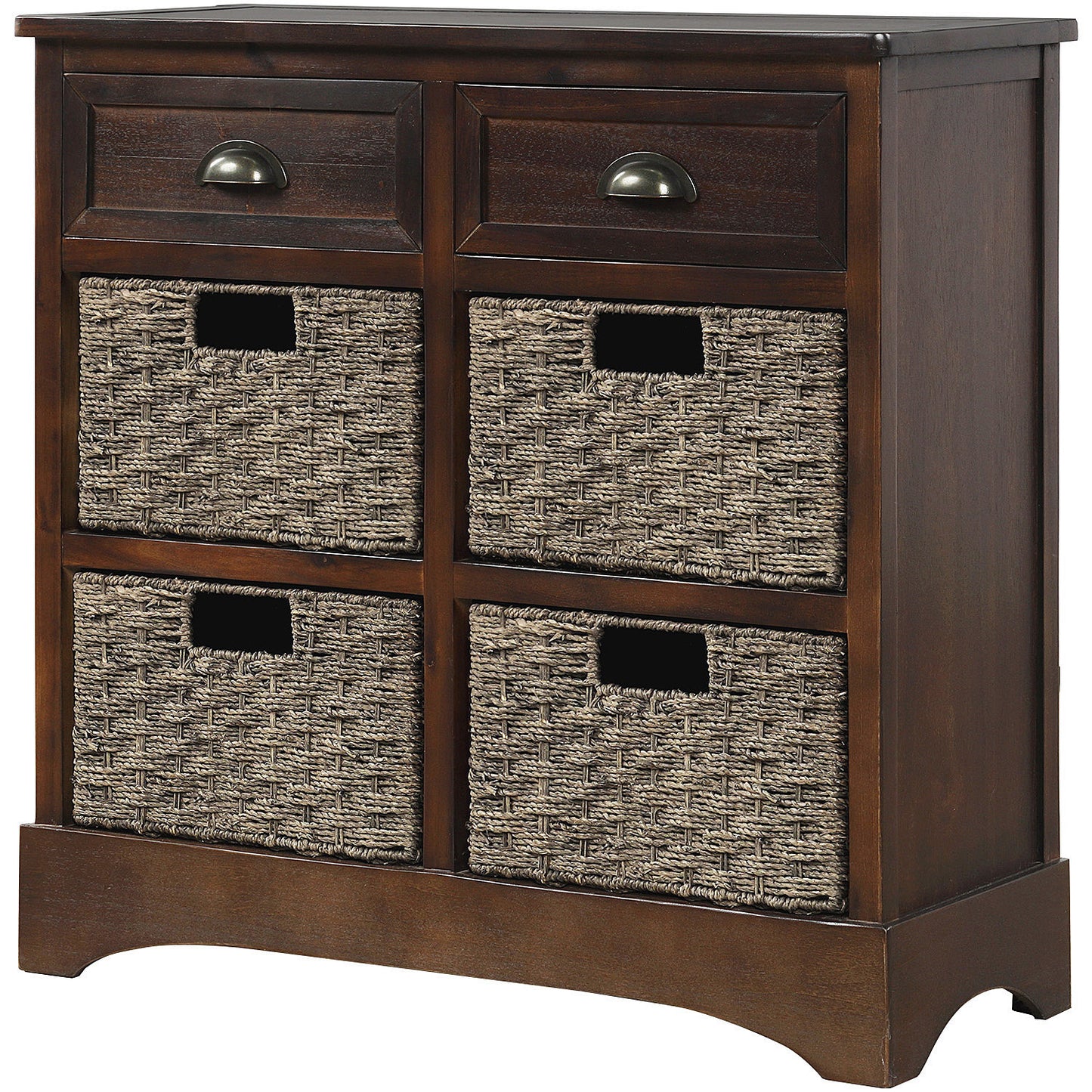 Trex Rustic Storage Cabinet - Espresso