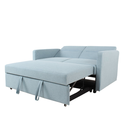 Bolton Loveseat Sleeper - Light Blue