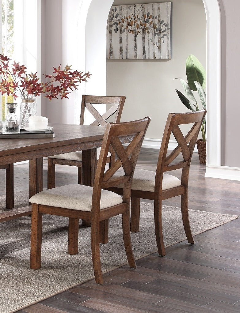 Krista Dining Chair (Set of 2) - Natural