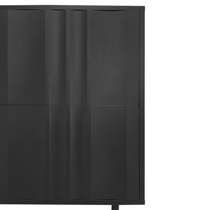 Noza Sideboard Buffet Cabinet - Black