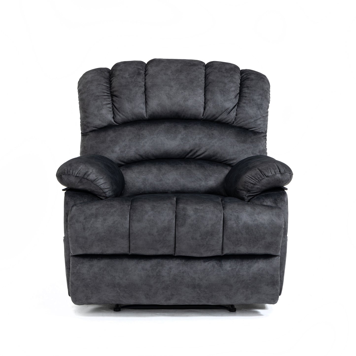 Thomson Large Fabric Recliner Chair - Gray