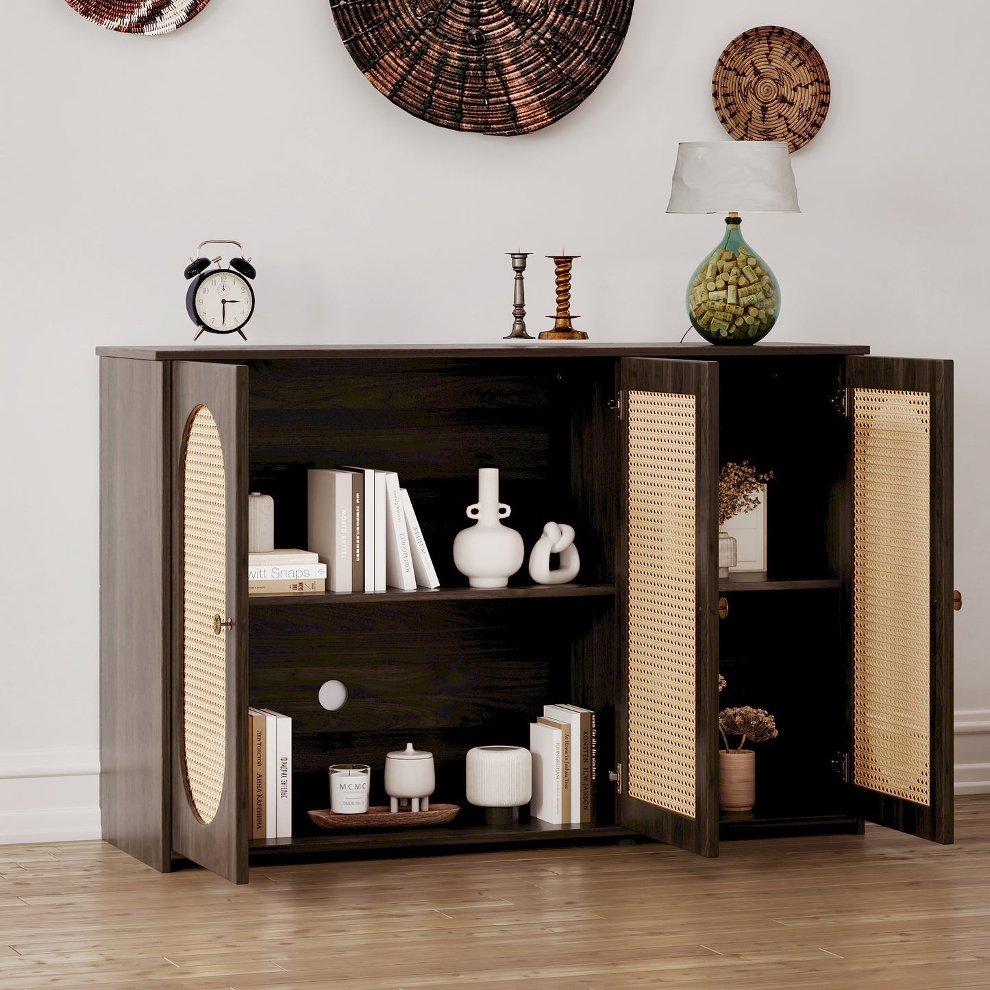 Obrien Sideboard Buffet - Brown