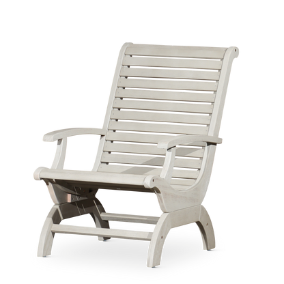 Go Green Eucalyptus Wood Chair - Gray