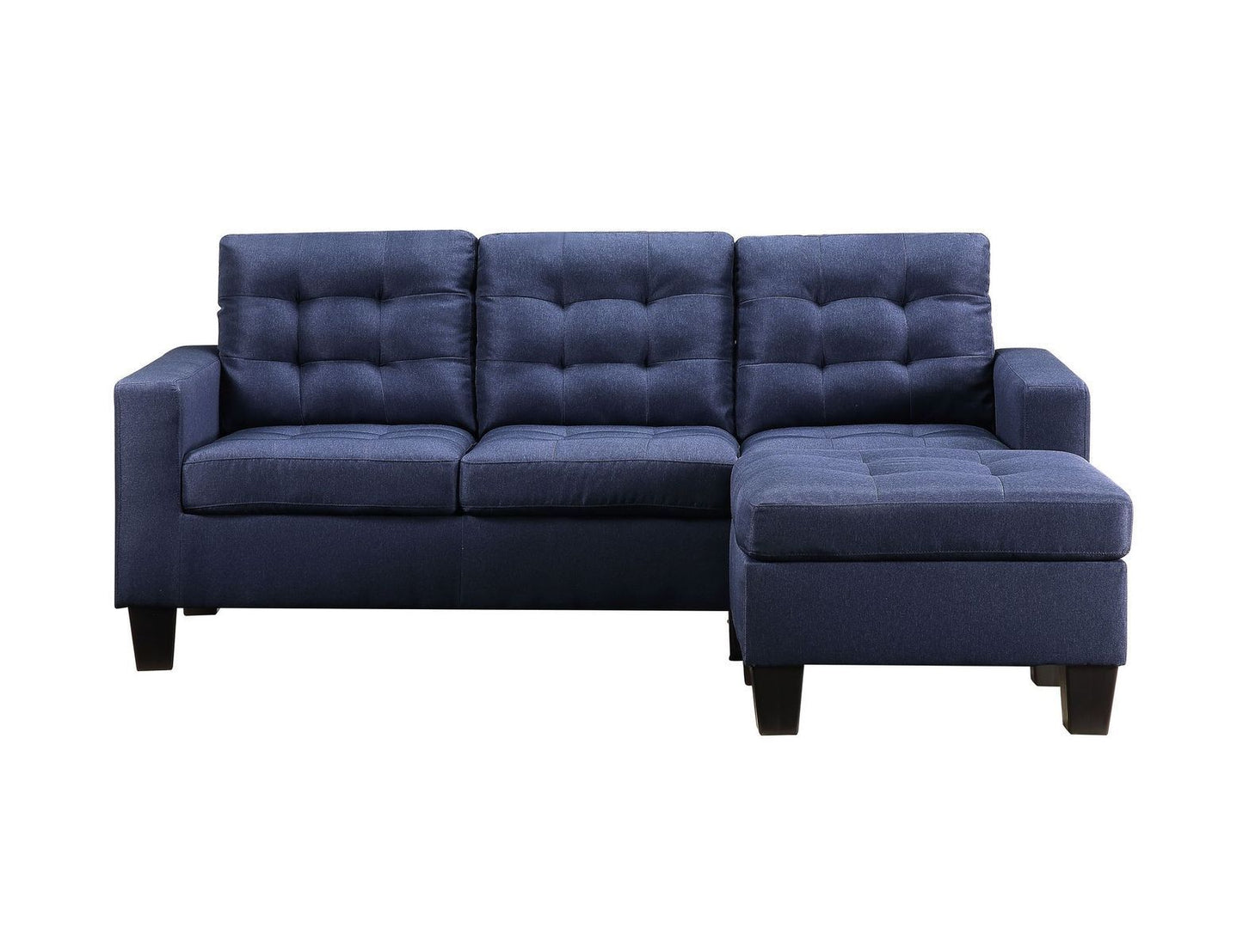 Aiden Sectional Sofa (Chaise) - Blue