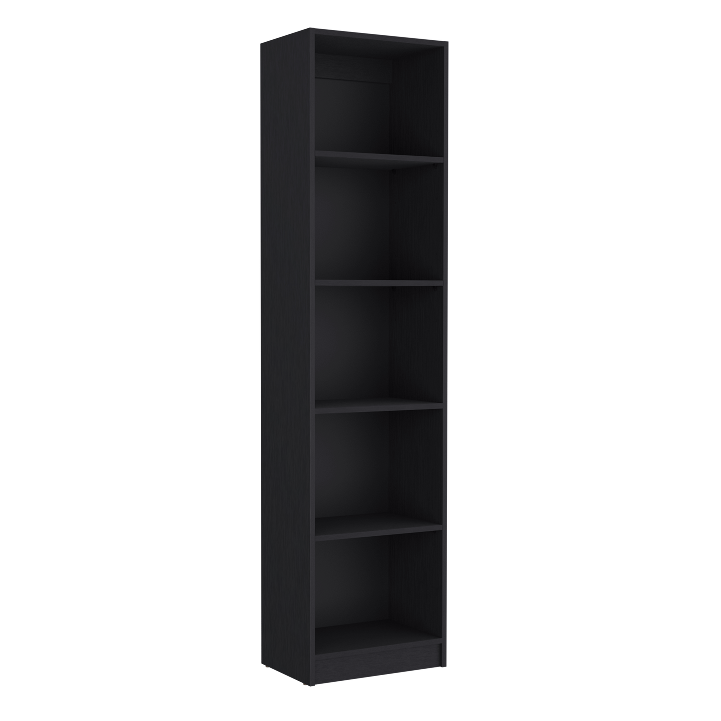 Kris Bookcase with 5-Tier Shelves - Black