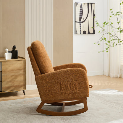 Lester One Rocking Chair - Caramel