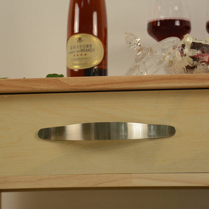 Vintage Kitchen Island & Kitchen Cart  - Natural