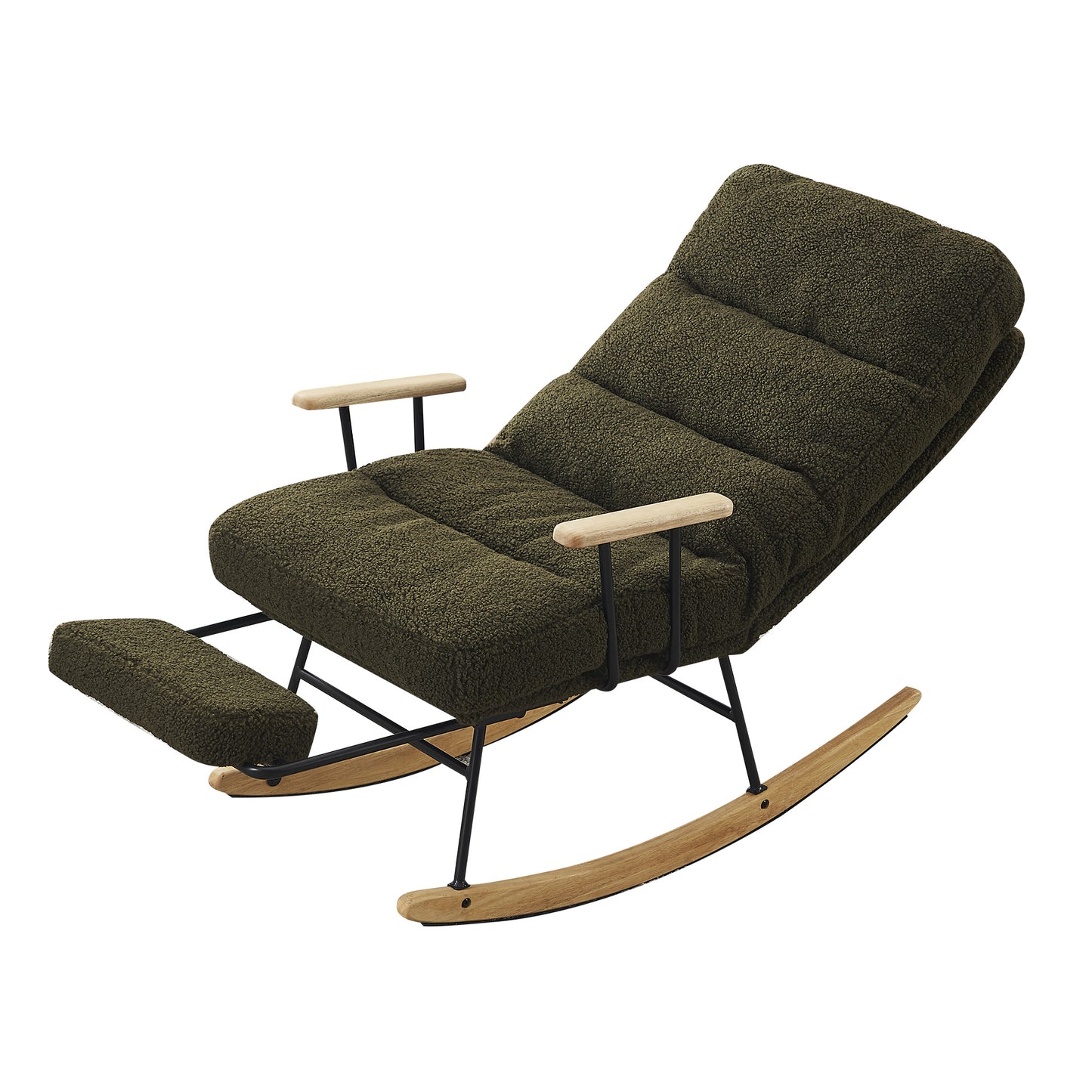 Cordova Gliding Rocking Chair - Green