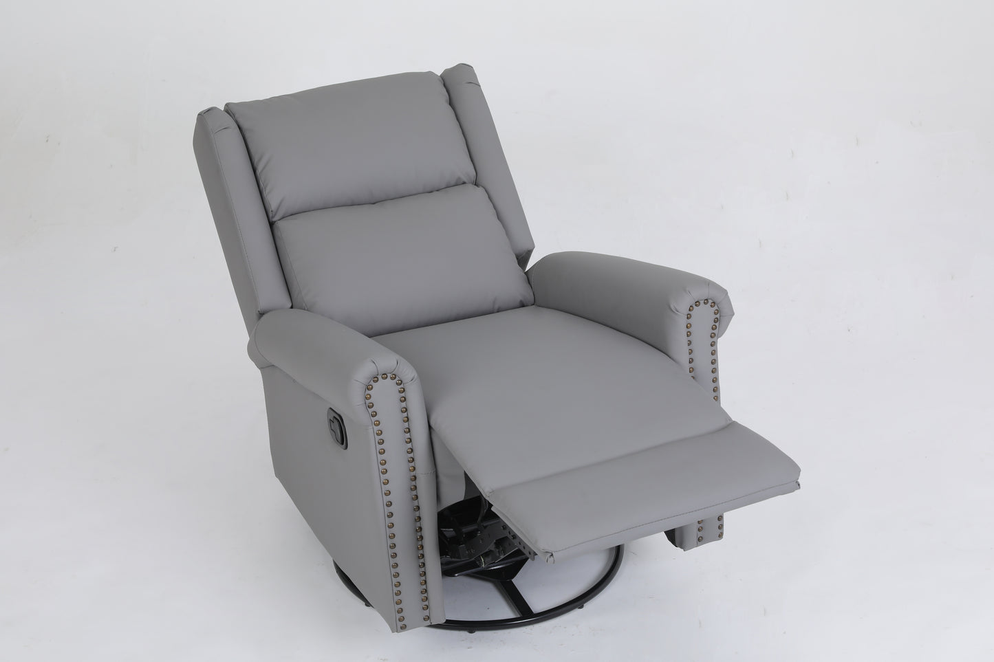 Daniela 360 Swivel Manual Recliner - Gray