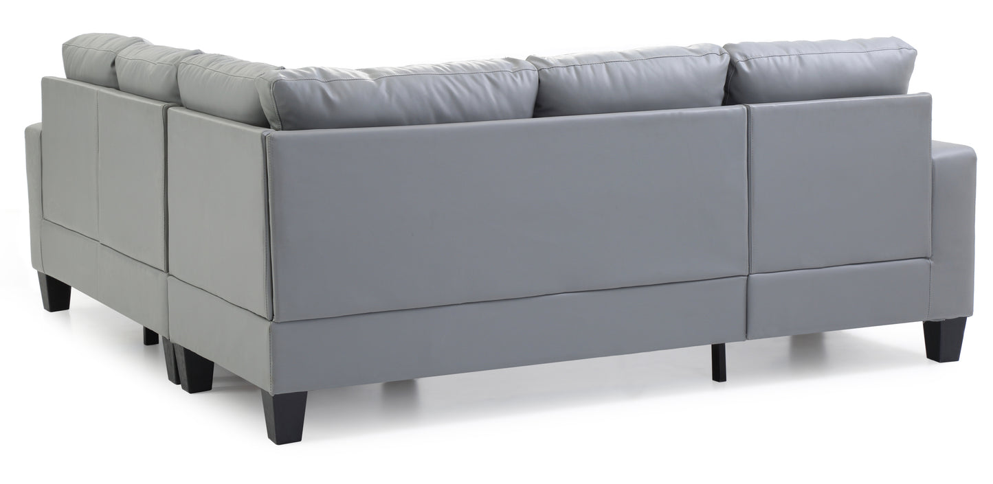 Newbury Sectional Sofa - Gray