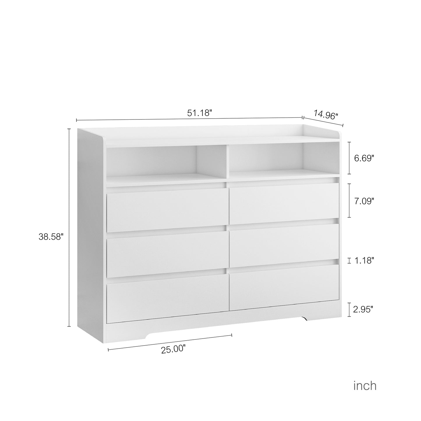 Sosa Sideboard Cabinet - White