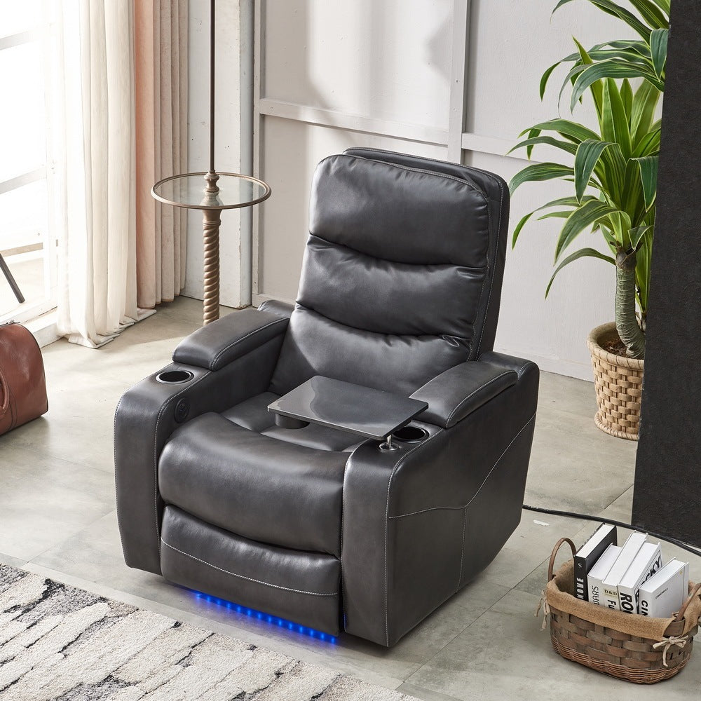 Vaught Power Recliner Chair - Gray