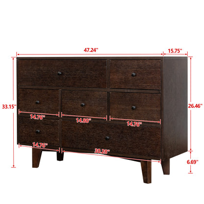 Nez Solid Wood Drawer Dresser Cabinet