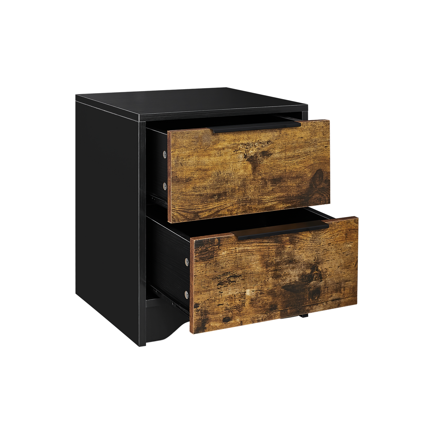 Eleanor Wooden Nightstand - Black