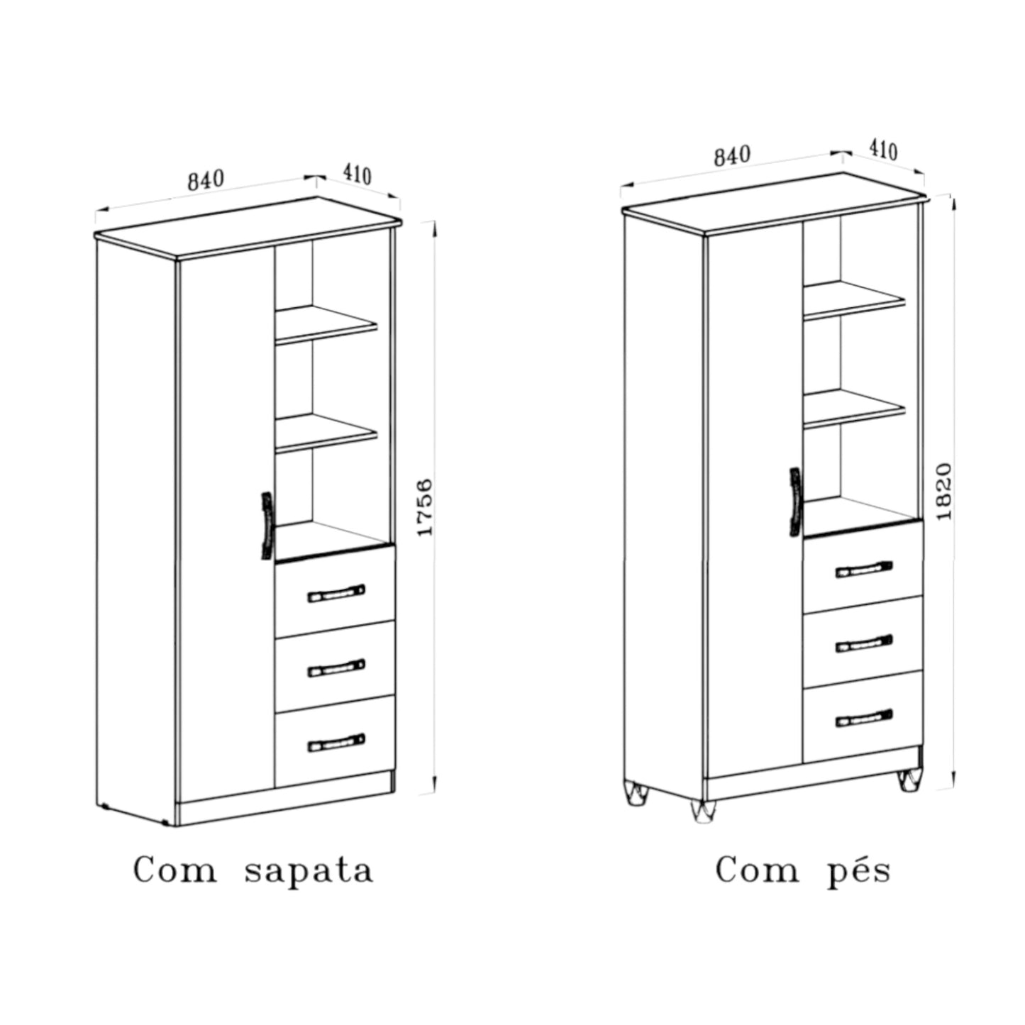 Sofia Storage Cabinet - Natural