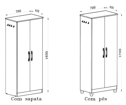 Jade Storage Cabinet - White