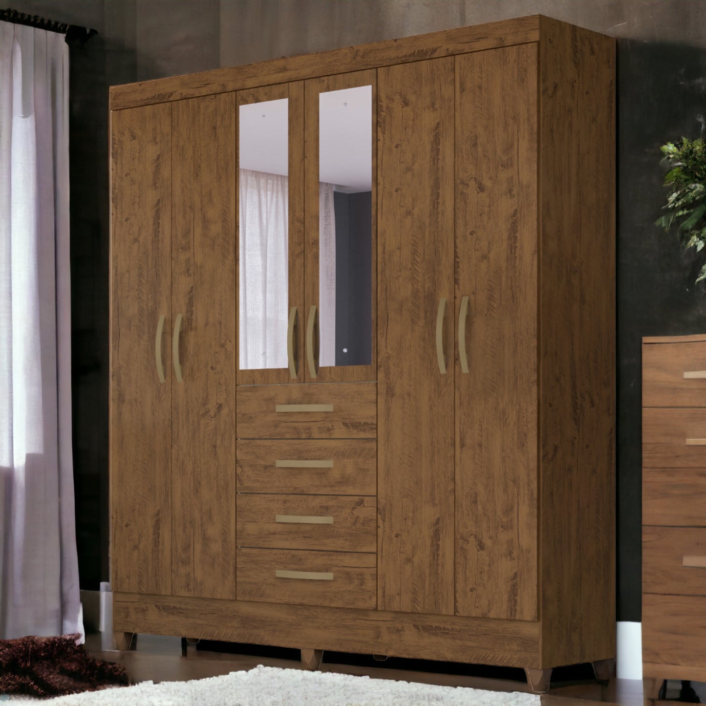 Wardrobe  Avai -  Brown