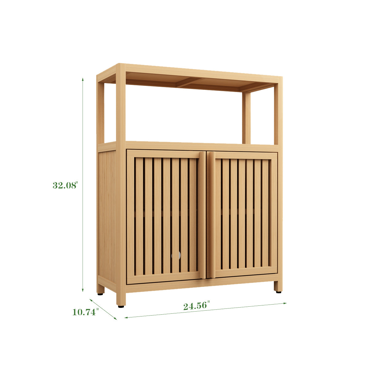 Kori II Bamboo Storage Cabinet