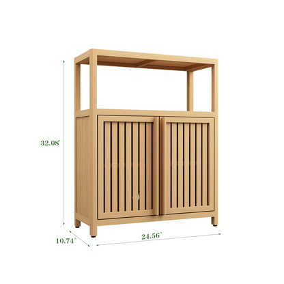 Kori II Bamboo Storage Cabinet