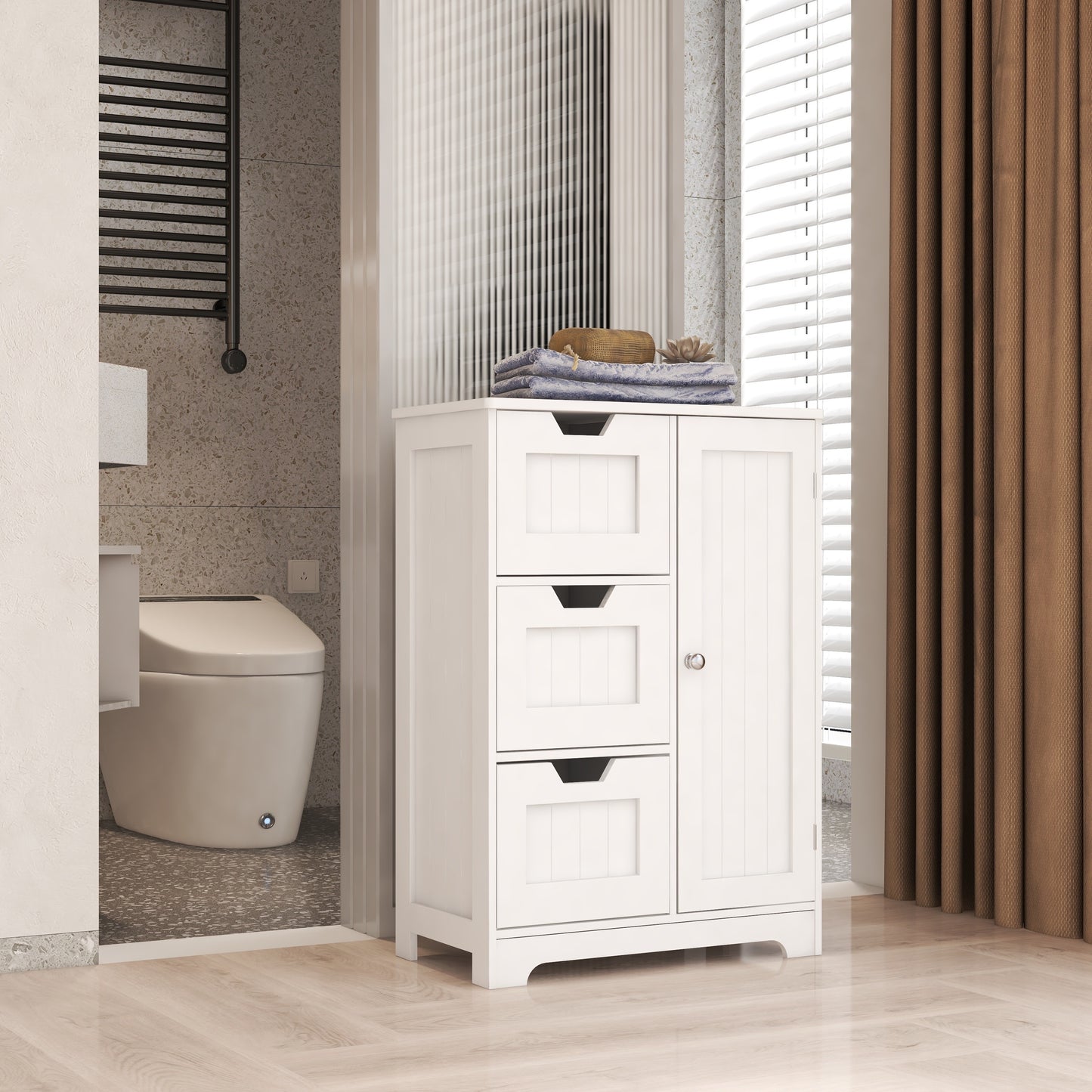 Skye Storage Cabinet - White